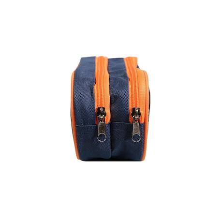Trousse scolaire rectangulaire vorax dinosaure Bleu 3 - vertbaudet enfant 
