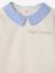 Lot de 2 pyjamas naissance garçon en velours personnalisable écru 5 - vertbaudet enfant 
