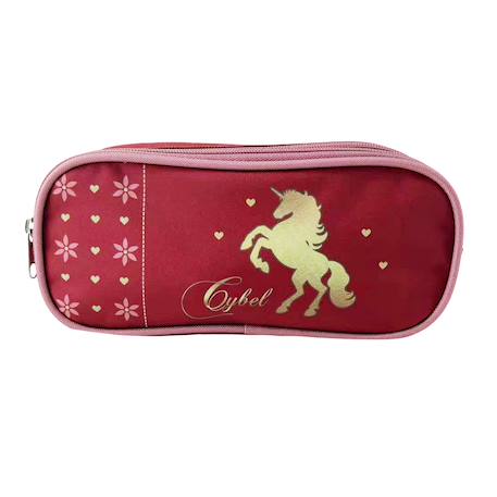 Trousse scolaire rectangulaire cybel Rose 1 - vertbaudet enfant 