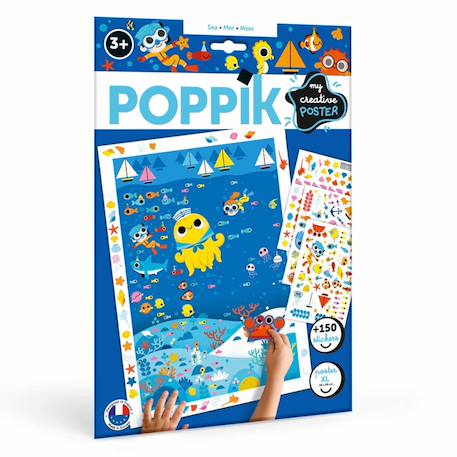 Poster xl 150 stickers a la mer Multi-coloured 4 - vertbaudet enfant 