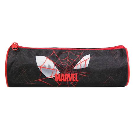 Trousse scolaire ronde marvel spiderman Noir 1 - vertbaudet enfant 