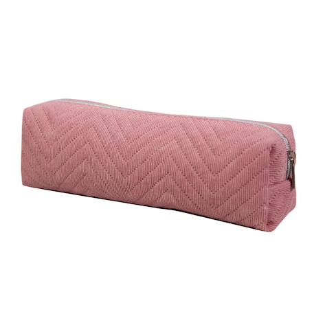 Trousse scolaire carrée no name Rose 2 - vertbaudet enfant 
