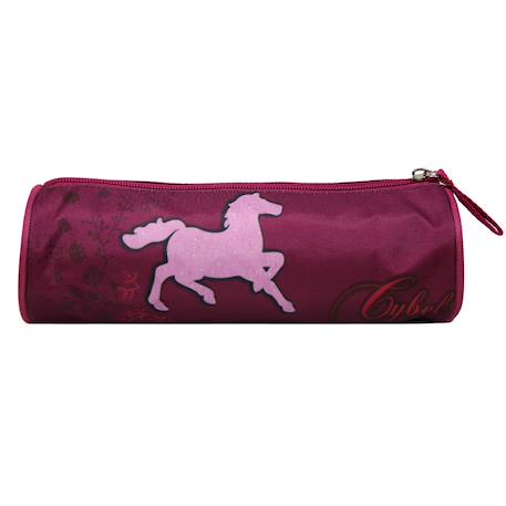 Trousse scolaire ronde cybel Violet 4 - vertbaudet enfant 