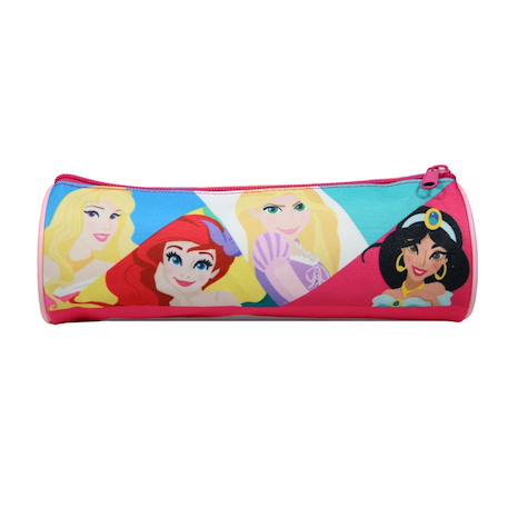 Trousse scolaire ronde princesses disney Multicolore 4 - vertbaudet enfant 