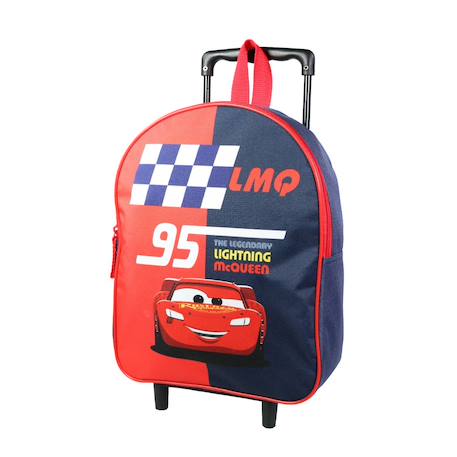 Sac à dos à roulettes maternelle disney cars Rouge 2 - vertbaudet enfant 