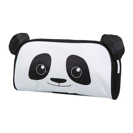Trousse scolaire rectangulaire kids  panda Noir 2 - vertbaudet enfant 