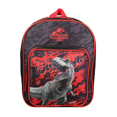 Sac à dos  avec poche maternelle jurassic world dinosaure Noir 1 - vertbaudet enfant 