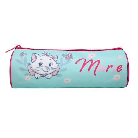 Trousse scolaire ronde marie  papillons Vert 4 - vertbaudet enfant 