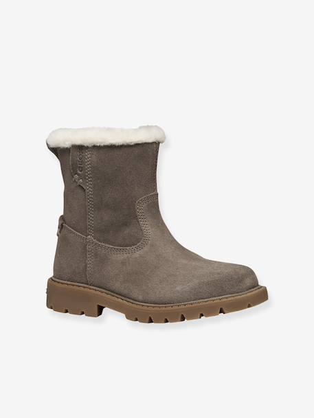 Bottines Shaylax Fille taupe 1 - vertbaudet enfant 