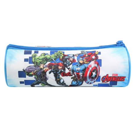 Trousse scolaire ronde marvel avengers Bleu 4 - vertbaudet enfant 