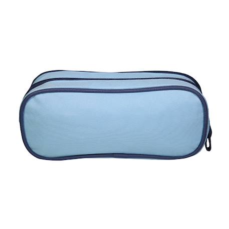 Trousse scolaire rectangulaire phileas lune Bleu 4 - vertbaudet enfant 