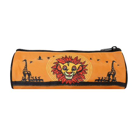Trousse scolaire ronde le roi lion Orange 4 - vertbaudet enfant 