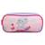 Trousse scolaire rectangulaire lili lou Rose 1 - vertbaudet enfant 