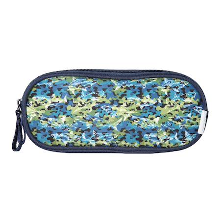 Trousse scolaire rectangulaire phileas requins Bleu 1 - vertbaudet enfant 