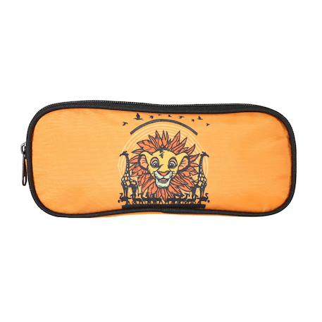 Trousse scolaire rectangulaire le roi lion Orange 1 - vertbaudet enfant 
