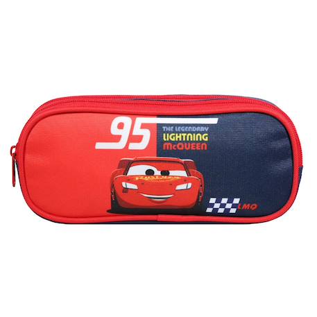Trousse scolaire rectangulaire disney cars Rouge 1 - vertbaudet enfant 