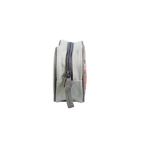 Trousse scolaire rectangulaire offshore  fleurs Gris 3 - vertbaudet enfant 