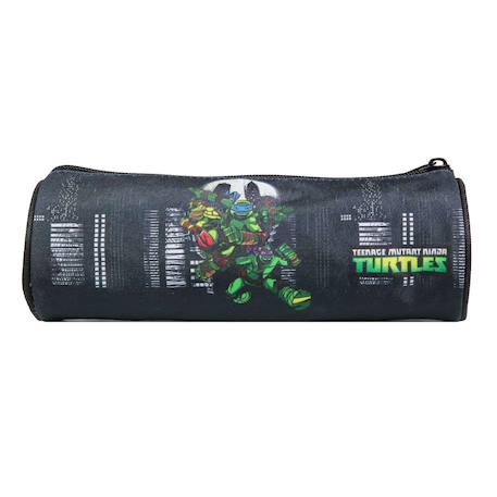 Trousse scolaire ronde tortues ninja Noir 4 - vertbaudet enfant 