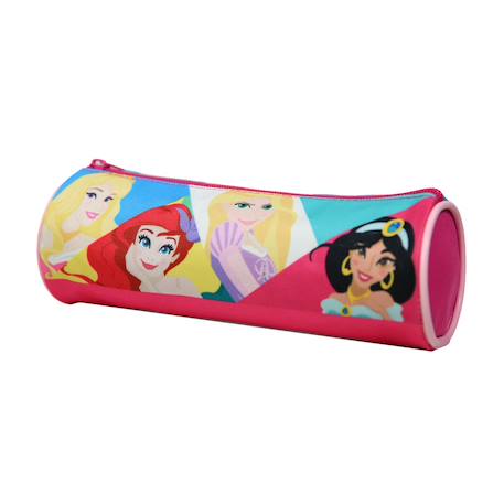 Trousse scolaire ronde princesses disney Multicolore 2 - vertbaudet enfant 