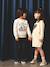 Sweat garçon col rond motif placé blanc chiné+bleu nuit+kaki 6 - vertbaudet enfant 