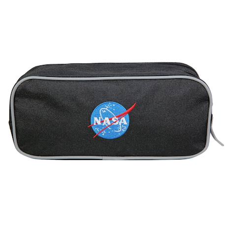 Trousse scolaire rectangulaire nasa astronaute Noir 4 - vertbaudet enfant 