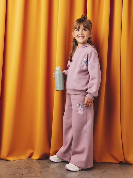 Ensemble sport sweat + pantalon Disney Lilo & Stitch fille en molleton violet 5 - vertbaudet enfant 