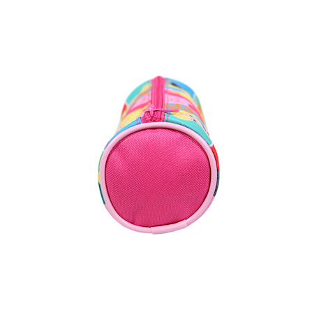 Trousse scolaire ronde princesses Rose 3 - vertbaudet enfant 