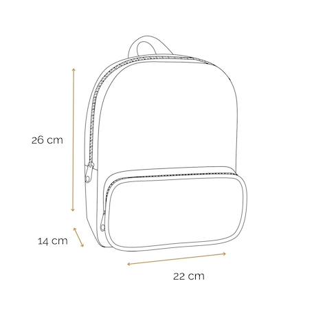 Sac à dos gouter maternelle kids  licorne Rose 5 - vertbaudet enfant 