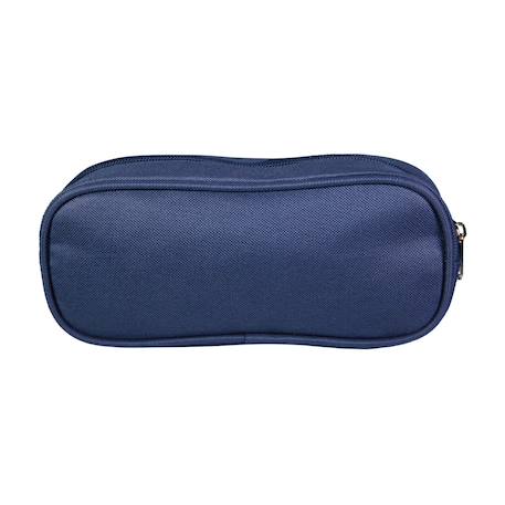 Trousse scolaire rectangulaire lili lou Bleu 4 - vertbaudet enfant 