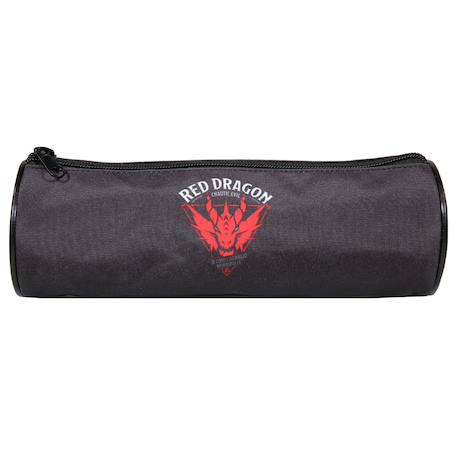 Trousse scolaire ronde donjons & dragons Noir 1 - vertbaudet enfant 