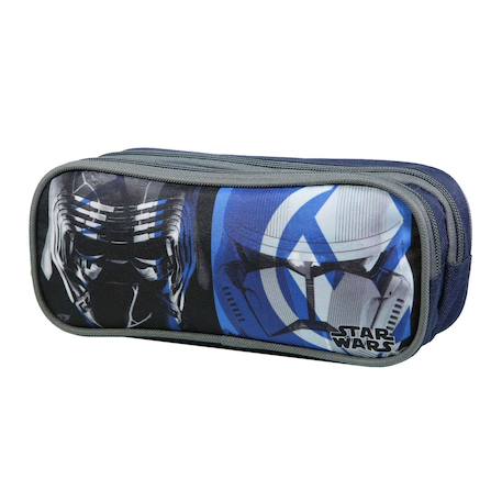 Trousse scolaire rectangulaire disney star wars Bleu 2 - vertbaudet enfant 