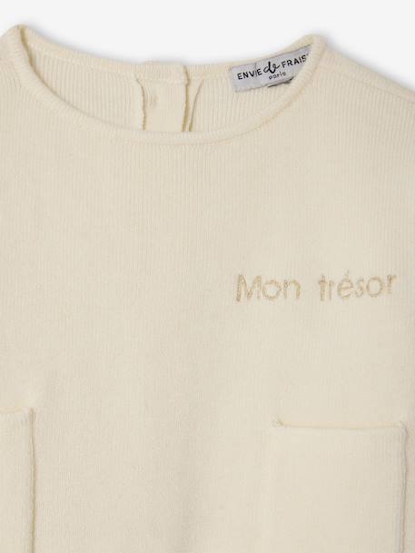 Ensemble bébé mixte en tricot personnalisable écru 4 - vertbaudet enfant 