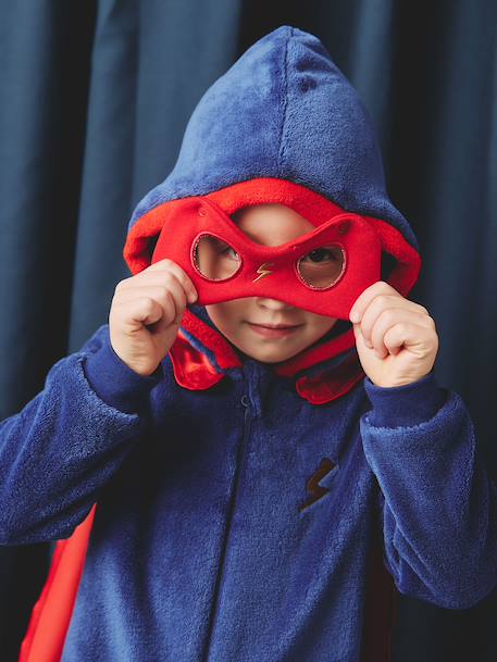 Surpyjama super héros : cape + masque détachable bleu roi 7 - vertbaudet enfant 