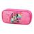 Trousse scolaire rectangulaire disney minnie  arc en ciel Rose 2 - vertbaudet enfant 