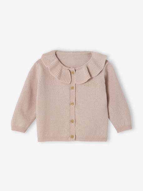 Ensemble naissance laine et cachemire personnalisable blush 5 - vertbaudet enfant 
