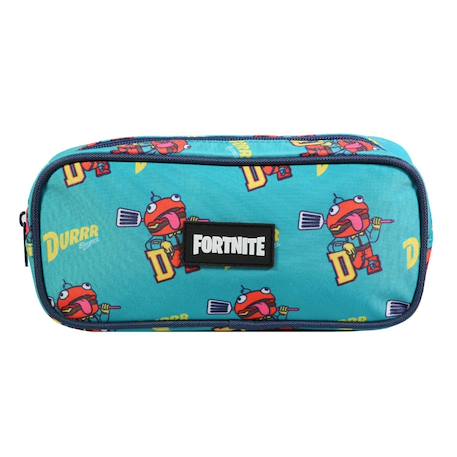 Trousse scolaire rectangulaire fortnite hamburger Bleu 1 - vertbaudet enfant 