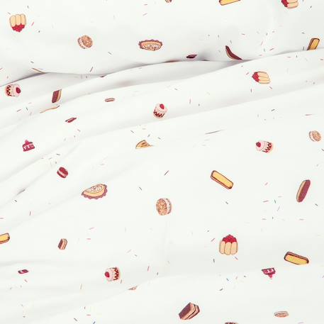 Drap housse coton bio pour lit bébé gourmandises Gourmandises 2 - vertbaudet enfant 