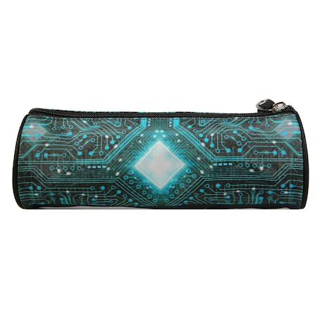 Trousse scolaire ronde offshore Vert 4 - vertbaudet enfant 