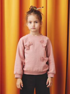 -Sweat avec noeuds en relief fille