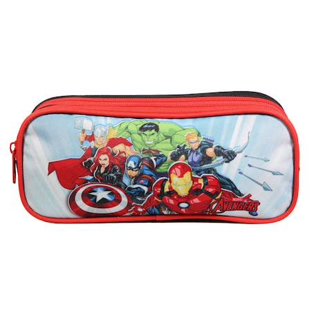 Trousse scolaire rectangulaire marvel avengers Multicolore 1 - vertbaudet enfant 