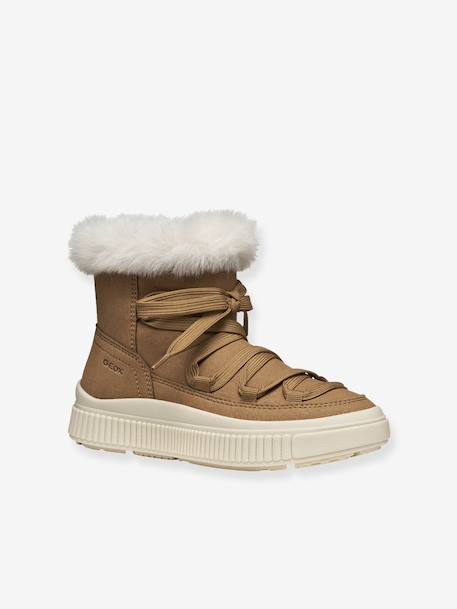 Bottines J56M3D- J LAQUINNY GIRL marron 1 - vertbaudet enfant 