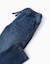 Jean jogger slim fit Bleu+Bleu foncé 8 - vertbaudet enfant 