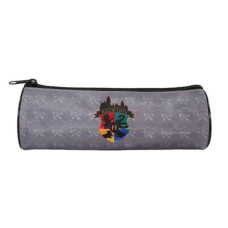 Trousse scolaire ronde harry potter gris Gris 1 - vertbaudet enfant 