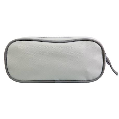 Trousse scolaire rectangulaire offshore  fleurs Gris 4 - vertbaudet enfant 