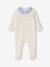 Lot de 2 pyjamas naissance garçon en velours personnalisable écru 2 - vertbaudet enfant 