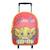 Sac à dos à roulettes maternelle disney le roi lion simba Rouge 1 - vertbaudet enfant 