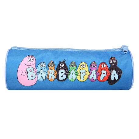 Trousse scolaire ronde barbapapa Bleu 4 - vertbaudet enfant 