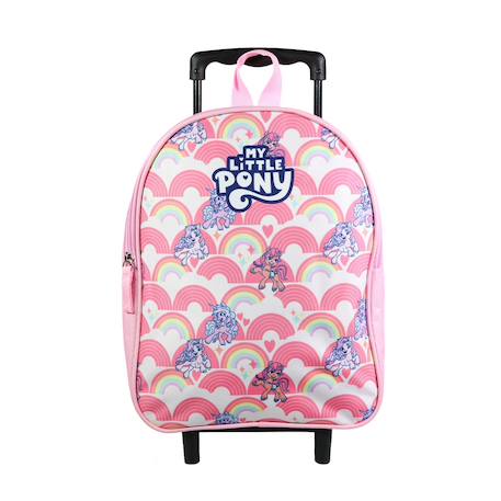 Sac à dos à roulettes  maternelle my little pony Rose 1 - vertbaudet enfant 