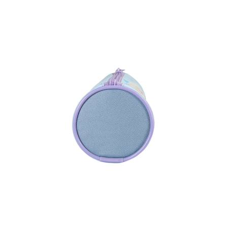 Trousse scolaire ronde la reine des neiges Violet 3 - vertbaudet enfant 