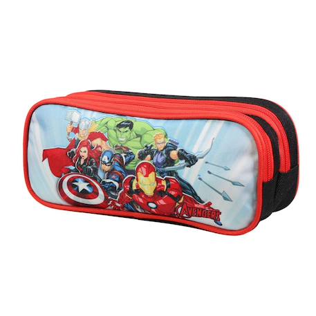 Trousse scolaire rectangulaire marvel avengers Multicolore 2 - vertbaudet enfant 